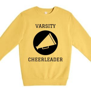 Varsity Cheerleader Gift Premium Crewneck Sweatshirt