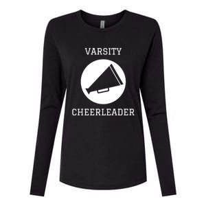 Varsity Cheerleader Gift Womens Cotton Relaxed Long Sleeve T-Shirt