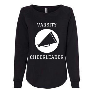 Varsity Cheerleader Gift Womens California Wash Sweatshirt