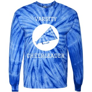 Varsity Cheerleader Gift Tie-Dye Long Sleeve Shirt