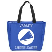 Varsity Cheerleader Gift Zip Tote Bag