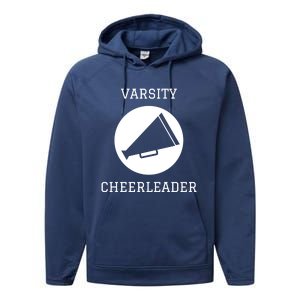 Varsity Cheerleader Gift Performance Fleece Hoodie