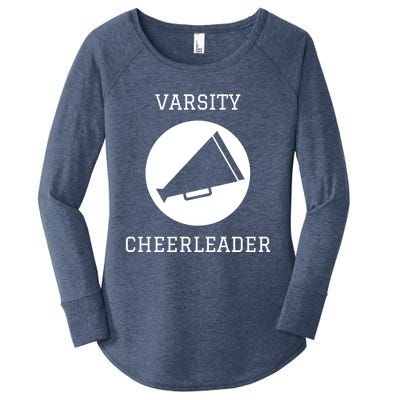 Varsity Cheerleader Gift Women's Perfect Tri Tunic Long Sleeve Shirt