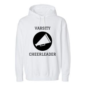 Varsity Cheerleader Gift Garment-Dyed Fleece Hoodie