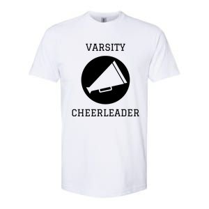 Varsity Cheerleader Gift Softstyle CVC T-Shirt