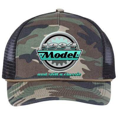 Vintage Car Gear 1934 Model And Still A Classic 90th Birthday Retro Rope Trucker Hat Cap