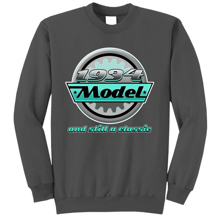 Vintage Car Gear 1934 Model And Still A Classic 90th Birthday Tall Sweatshirt