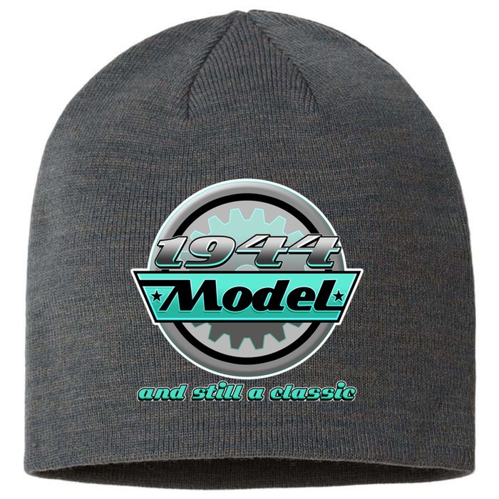 Vintage Car Gear 1944 Model And Still A Classic 80th Birthday Sustainable Beanie