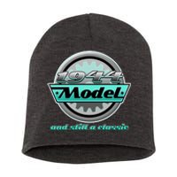 Vintage Car Gear 1944 Model And Still A Classic 80th Birthday Short Acrylic Beanie