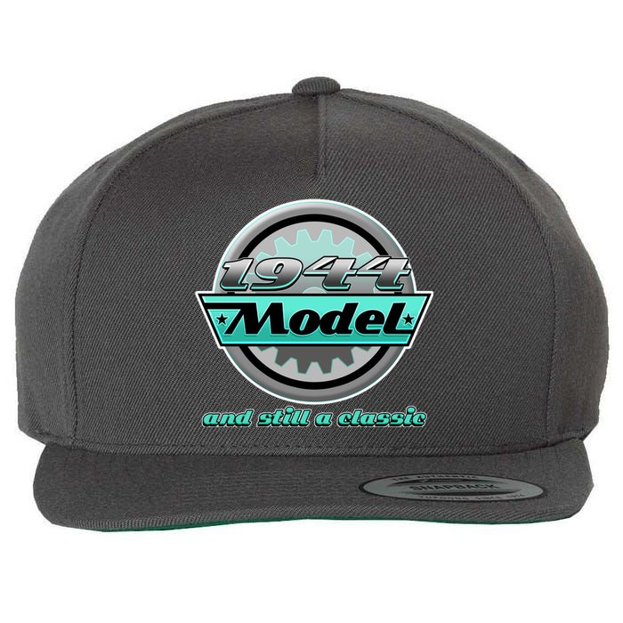 Vintage Car Gear 1944 Model And Still A Classic 80th Birthday Wool Snapback Cap