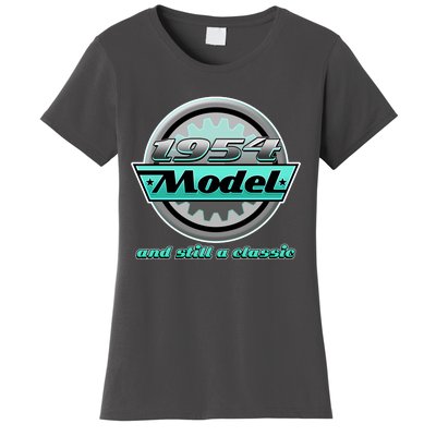 Vintage Car Gear 1954 Model And Still A Classic 70th Birthday Women's T-Shirt