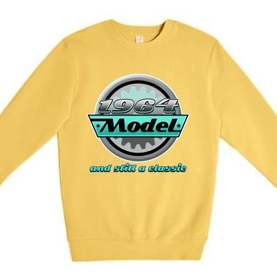 Vintage Car Gear 1964 Model And Still A Classic 60th Birthday Premium Crewneck Sweatshirt