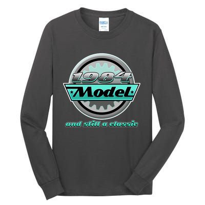 Vintage Car Gear 1984 Model And Still A Classic 40th Birthday Tall Long Sleeve T-Shirt