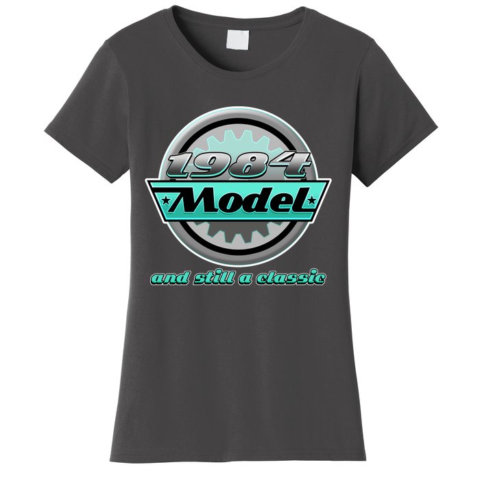 Vintage Car Gear 1984 Model And Still A Classic 40th Birthday Women's T-Shirt