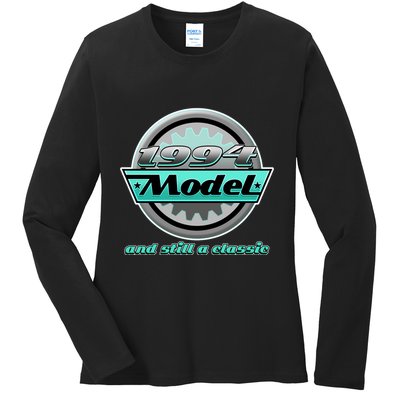 Vintage Car Gear 1994 Model And Still A Classic 30th Birthday Ladies Long Sleeve Shirt