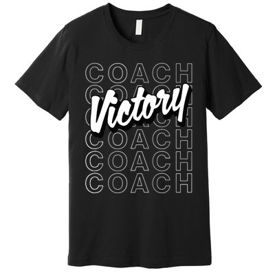 Victory Coach - Gymnastics Tank Top Premium T-Shirt