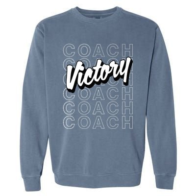 Victory Coach - Gymnastics Tank Top Garment-Dyed Sweatshirt