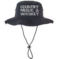 Vintage Country Gift For Men Funny Country Music & Whiskey Legacy Cool Fit Booney Bucket Hat