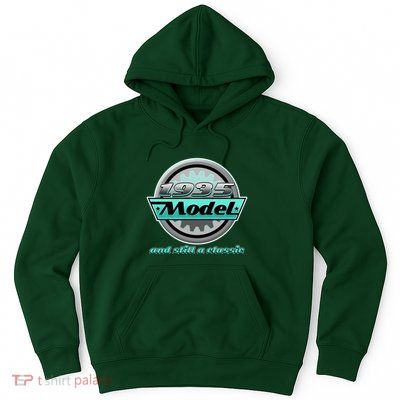 Vintage Car Gear 1935 Model And Still A Classic 90th Birthday Hoodie