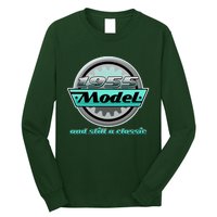 Vintage Car Gear 1955 Model And Still A Classic 70th Birthday Long Sleeve Shirt