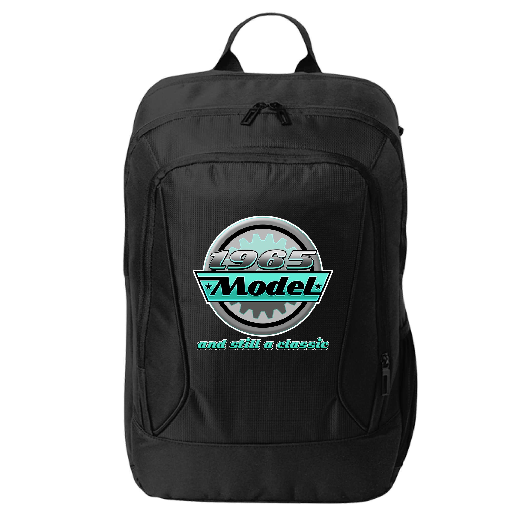Vintage Car Gear 1965 Model And Still A Classic 60th Birthday City Backpack