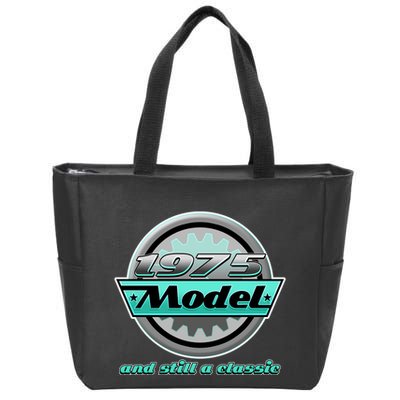 Vintage Car Gear 1975 Model And Still A Classic 50th Birthday Zip Tote Bag