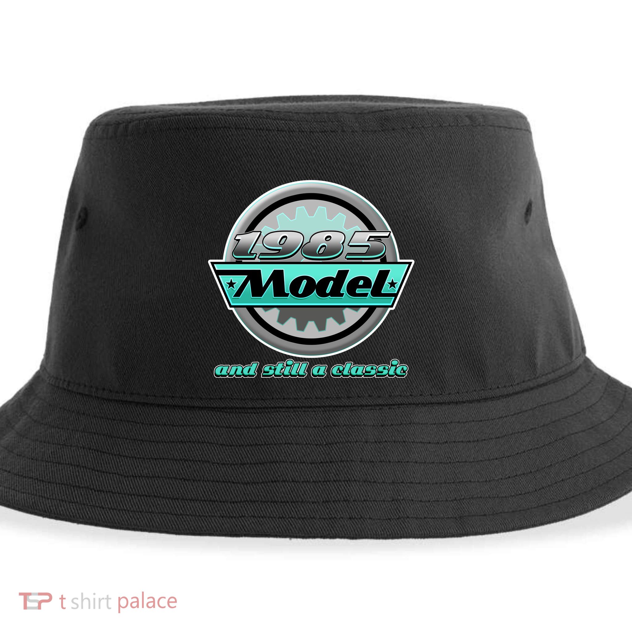 Vintage Car Gear 1985 Model And Still A Classic 40th Birthday Sustainable Bucket Hat