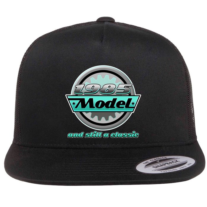 Vintage Car Gear 1985 Model And Still A Classic 40th Birthday Flatbill Hat
