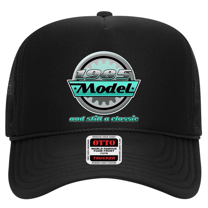 Vintage Car Gear 1985 Model And Still A Classic 40th Birthday Trucker Hat