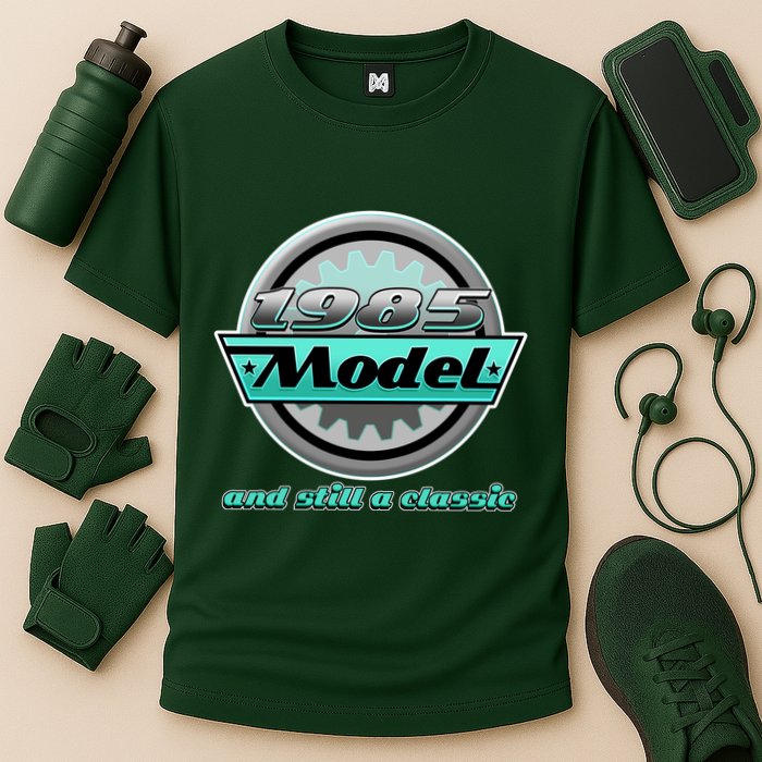 Vintage Car Gear 1985 Model And Still A Classic 40th Birthday Performance Shirt