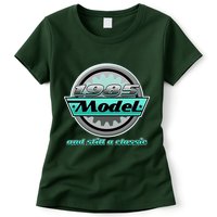 Vintage Car Gear 1985 Model And Still A Classic 40th Birthday Womens T-Shirt
