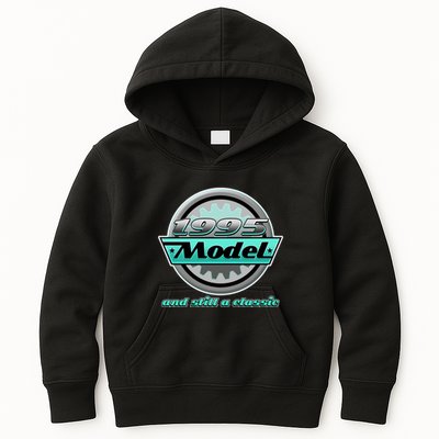 Vintage Car Gear 1995 Model And Still A Classic 30th Birthday Kids Hoodie