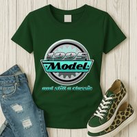 Vintage Car Gear 1995 Model And Still A Classic 30th Birthday Womens T-Shirt