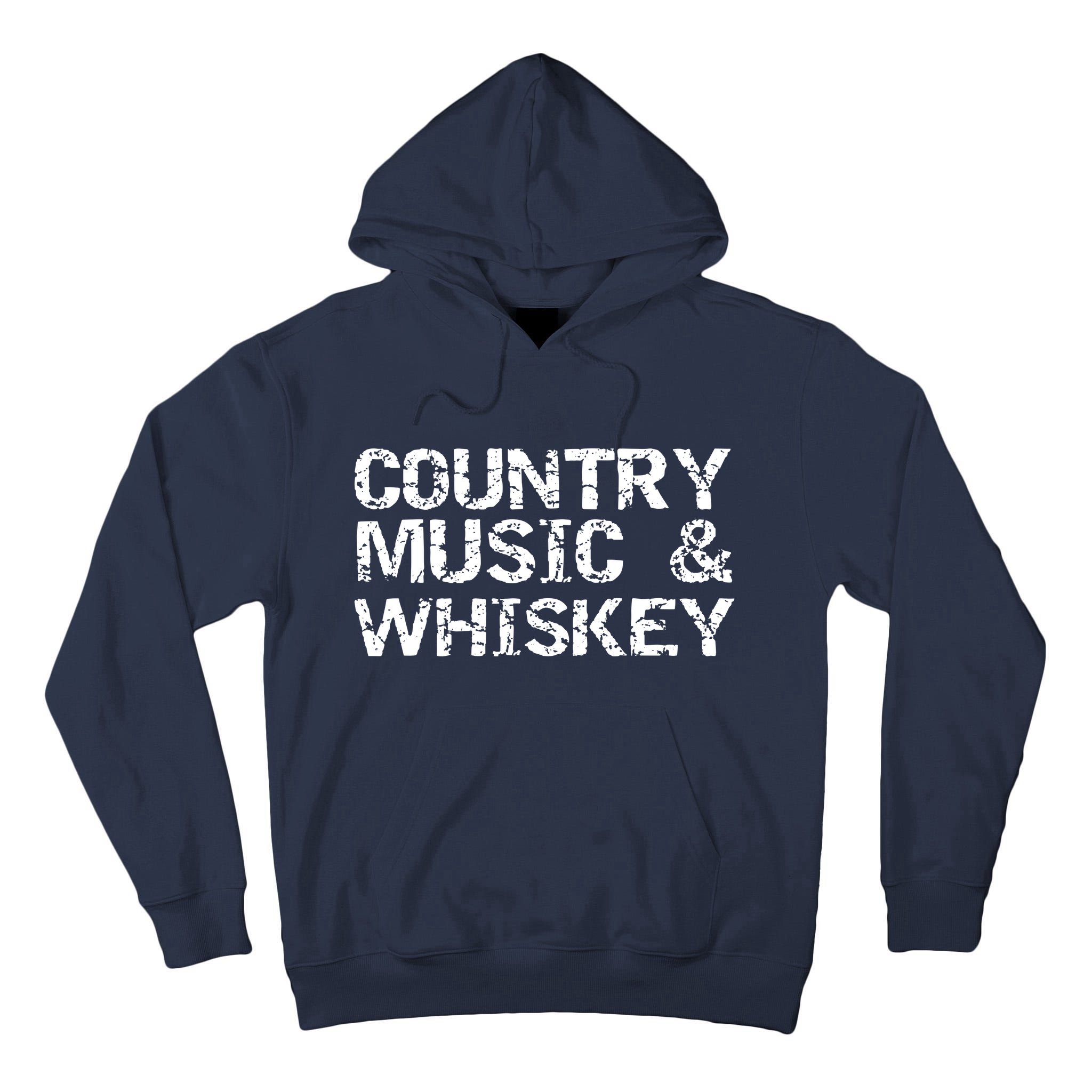 Vintage Country Gift For Men Funny Country Music Whiskey Tall Hoodie