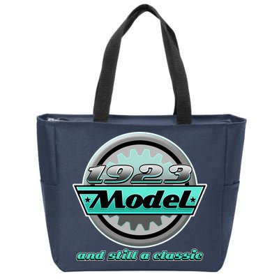 Vintage Car Gear 1923 Model And Still A Classic 100th Birthday Zip Tote Bag