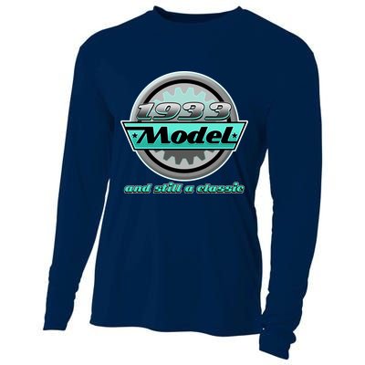 Vintage Car Gear 1933 Model And Still A Classic 90th Birthday Cooling Performance Long Sleeve Crew