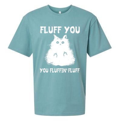 Vintage Cameaningful Gift Fluff You You Fluffin' Fluff Gift Sueded Cloud Jersey T-Shirt