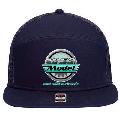 Vintage Car Gear 1953 Model And Still A Classic 70th Birthday 7 Panel Mesh Trucker Snapback Hat