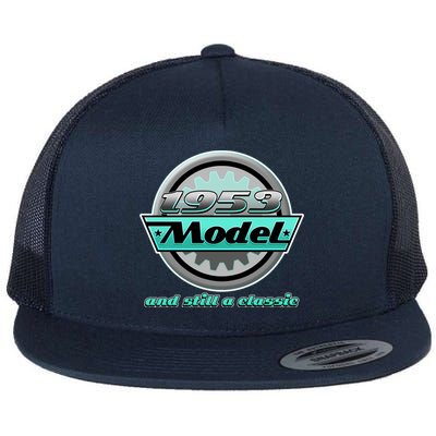 Vintage Car Gear 1953 Model And Still A Classic 70th Birthday Flat Bill Trucker Hat