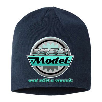 Vintage Car Gear 1953 Model And Still A Classic 70th Birthday Sustainable Beanie