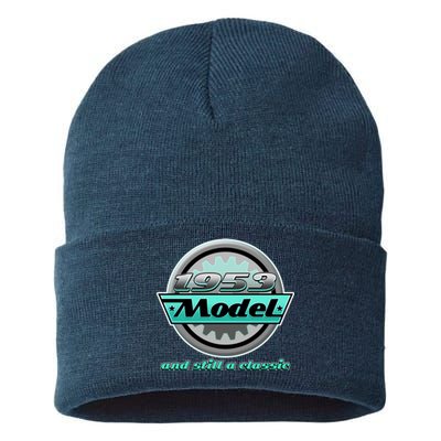 Vintage Car Gear 1953 Model And Still A Classic 70th Birthday Sustainable Knit Beanie