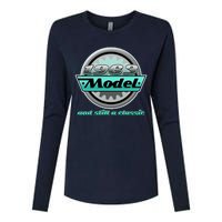 Vintage Car Gear 1963 Model And Still A Classic 60th Birthday Womens Cotton Relaxed Long Sleeve T-Shirt