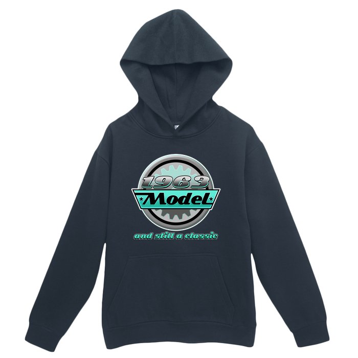 Vintage Car Gear 1963 Model And Still A Classic 60th Birthday Urban Pullover Hoodie