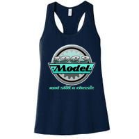 Vintage Car Gear 1963 Model And Still A Classic 60th Birthday Women's Racerback Tank