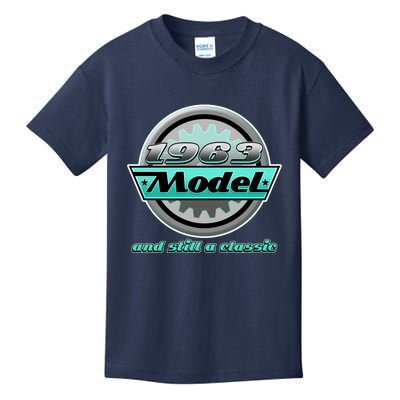 Vintage Car Gear 1963 Model And Still A Classic 60th Birthday Kids T-Shirt