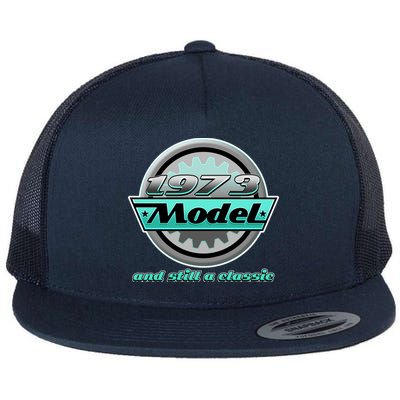 Vintage Car Gear 1973 Model And Still A Classic 50th Birthday Flatbill Hat