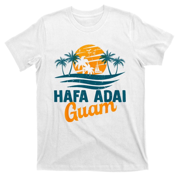 Vintage Chamorro Guamanian Hafa Adai Guam Vacation Retro T-Shirt