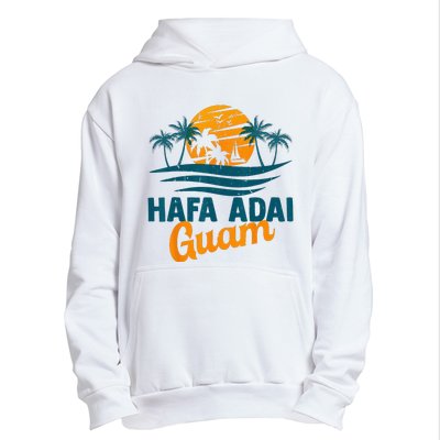 Vintage Chamorro Guamanian Hafa Adai Guam Vacation Retro Urban Pullover Hoodie