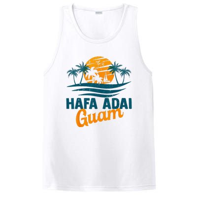 Vintage Chamorro Guamanian Hafa Adai Guam Vacation Retro PosiCharge Competitor Tank