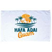 Vintage Chamorro Guamanian Hafa Adai Guam Vacation Retro Microfiber Hand Towel